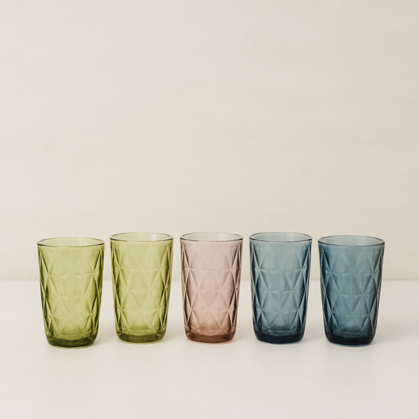 Colored Drinking Glass