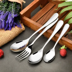 Fns Victoria Stainless Steel 24 Pcs Cutlery Set with Hanging Stand