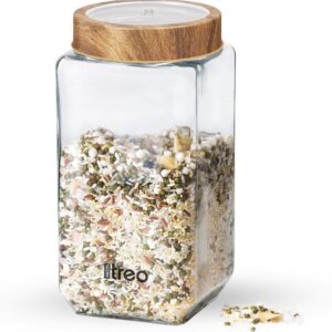 Treo woody cube jar 1000ml