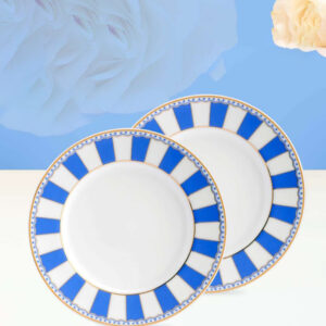 Noritake Round Plate 2 Pcs Blue
