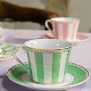 Noritake Cup Saucer Per Pc Apple Green