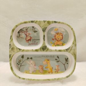 Melamine Partition Plate Per pc for Kids