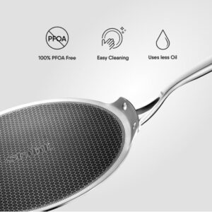 STAHL FLAT TAWA HYBRID WITH HONEYCOMB COATING 30CM