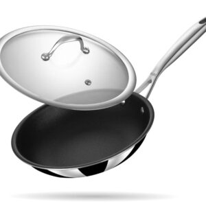 STAHL SCHILD FRYPAN WITH GLASS LID 20 CM / 1.3 LTR