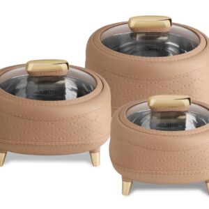 Jaypee kingston casserole Brown set of 3