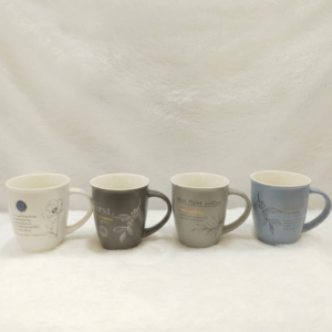 Porcelain mugs