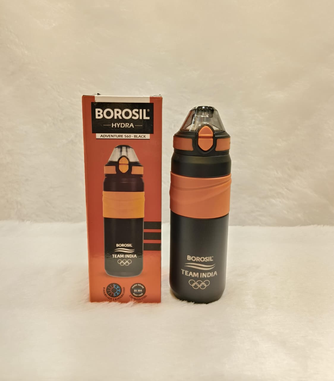 Borosil Flask Hot and cold Bottle.